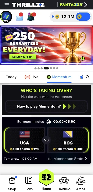 Thrillzz App